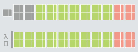 夜行便&nbsp;&nbsp;LimonBus3便/103便&nbsp;&nbsp;4列ワイドシート